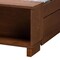Baxton Studio Jalie Transitional Wood Platform Storage Bed in Grey-Queen 237-12638-10669-ZORO - alternate 9
